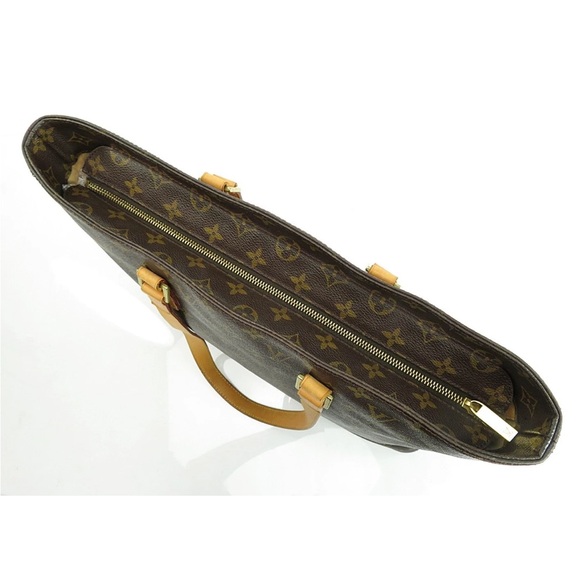 Louis Vuitton Brown and Tan Monogram Tote - Picture 7 of 16